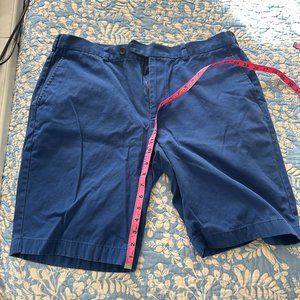Brooks Brothers 346 Men's Cotton Shorts W38 Blue